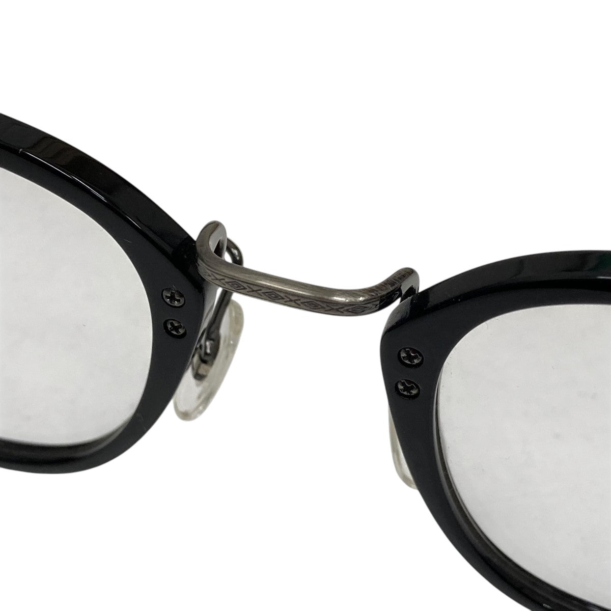 OLIVER PEOPLES(オリバーピープルズ) Davitt眼鏡OV5389D OV5389D ブラック×シルバー サイズ  48□23-145｜【公式】カインドオルオンライン ブランド古着・中古通販【kindal】