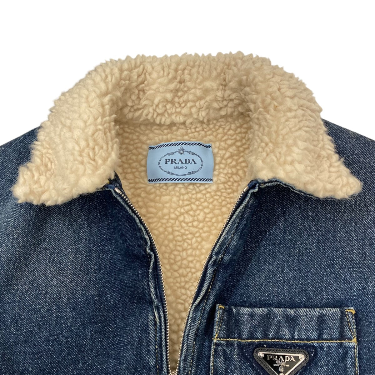 プラダ PRADA ポリエステル プルオーバー ジャケット 赤 38
