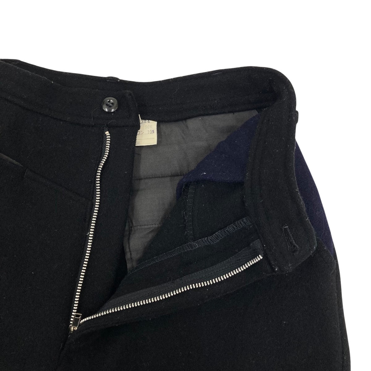 COMME des GARCONS 70sウールパンツP08024 古着・中古-8枚目のアイテム画像