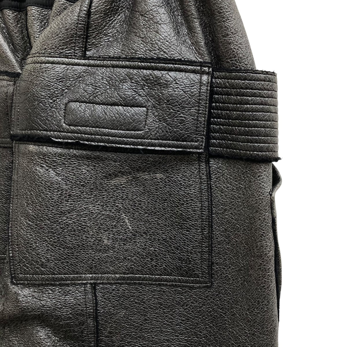 パンツ Rick Owens 19AW CREATCH CARGO PANTS twill-cropped-creatch-cargo-in