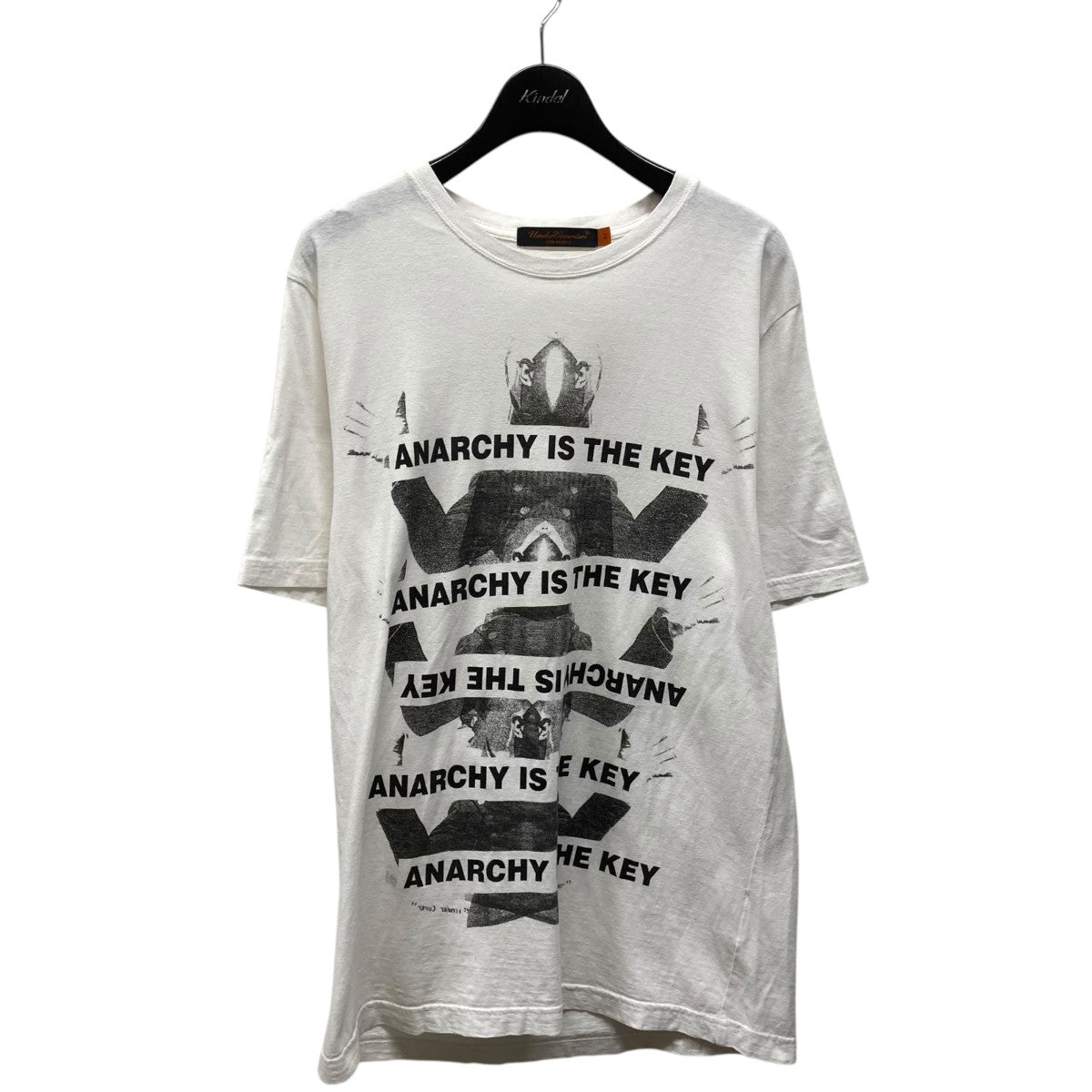 undercoverism ノースリーブシャツ M アンダーカバー UNDERCOVER(アンダーカバー) / ロゴプリントTシャツ/M/コットン