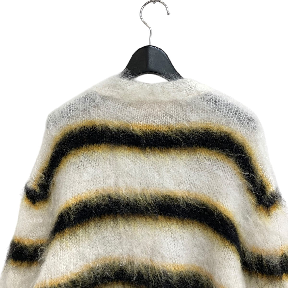 MARNI(マルニ) 22AWマルチカラーボーダーモヘアカーディガンCDMG005103  