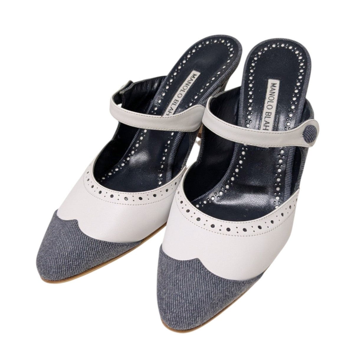 ☆mayuminn0516様☆マノロブラニクミュール、マキシマイザー 051 MANOLO BLAHNIK マノロブラニク ミュール MAYSALE SUEDE DAIM