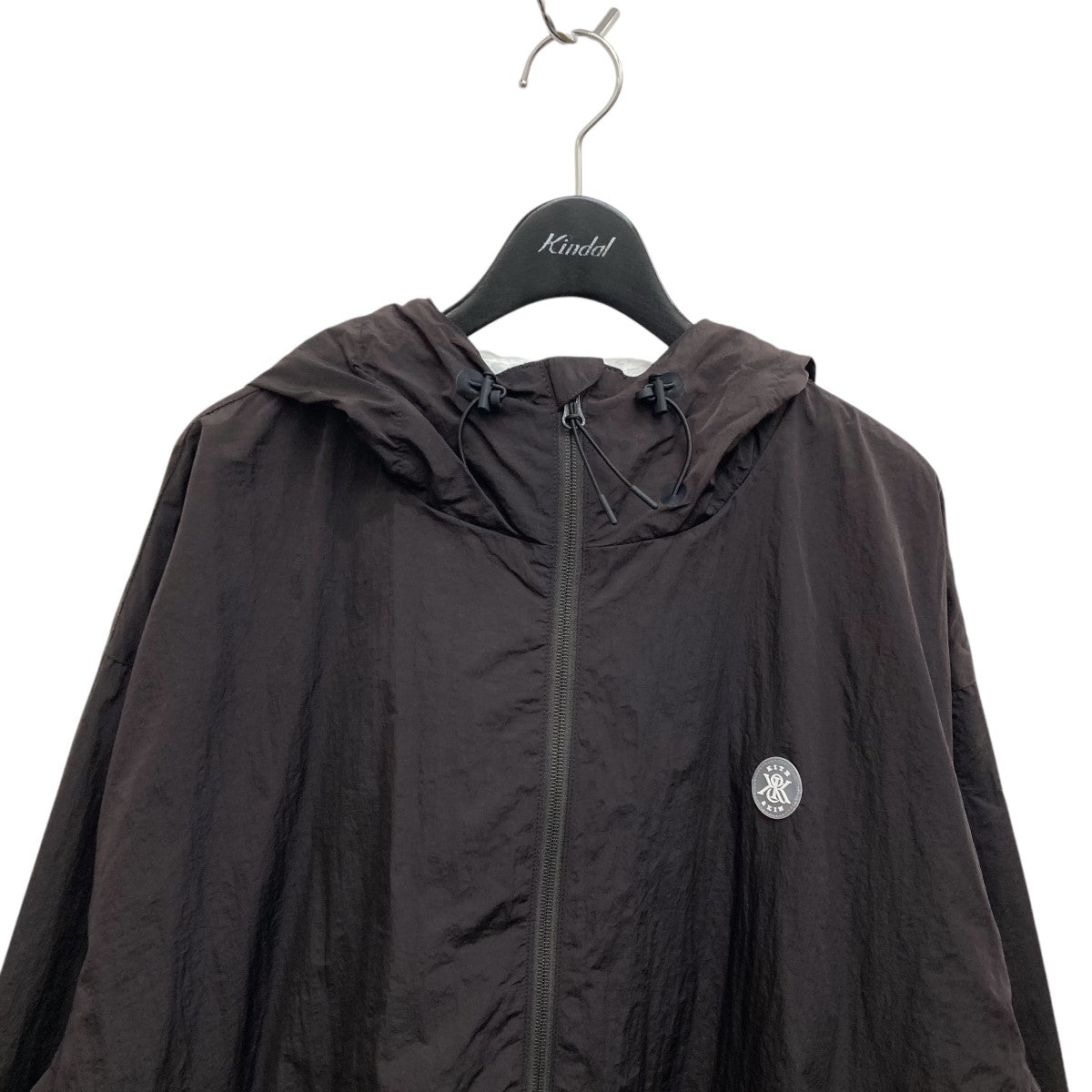 Kith 101 Wrinkle Nylon Madison Track Jacket - Black | Parallel