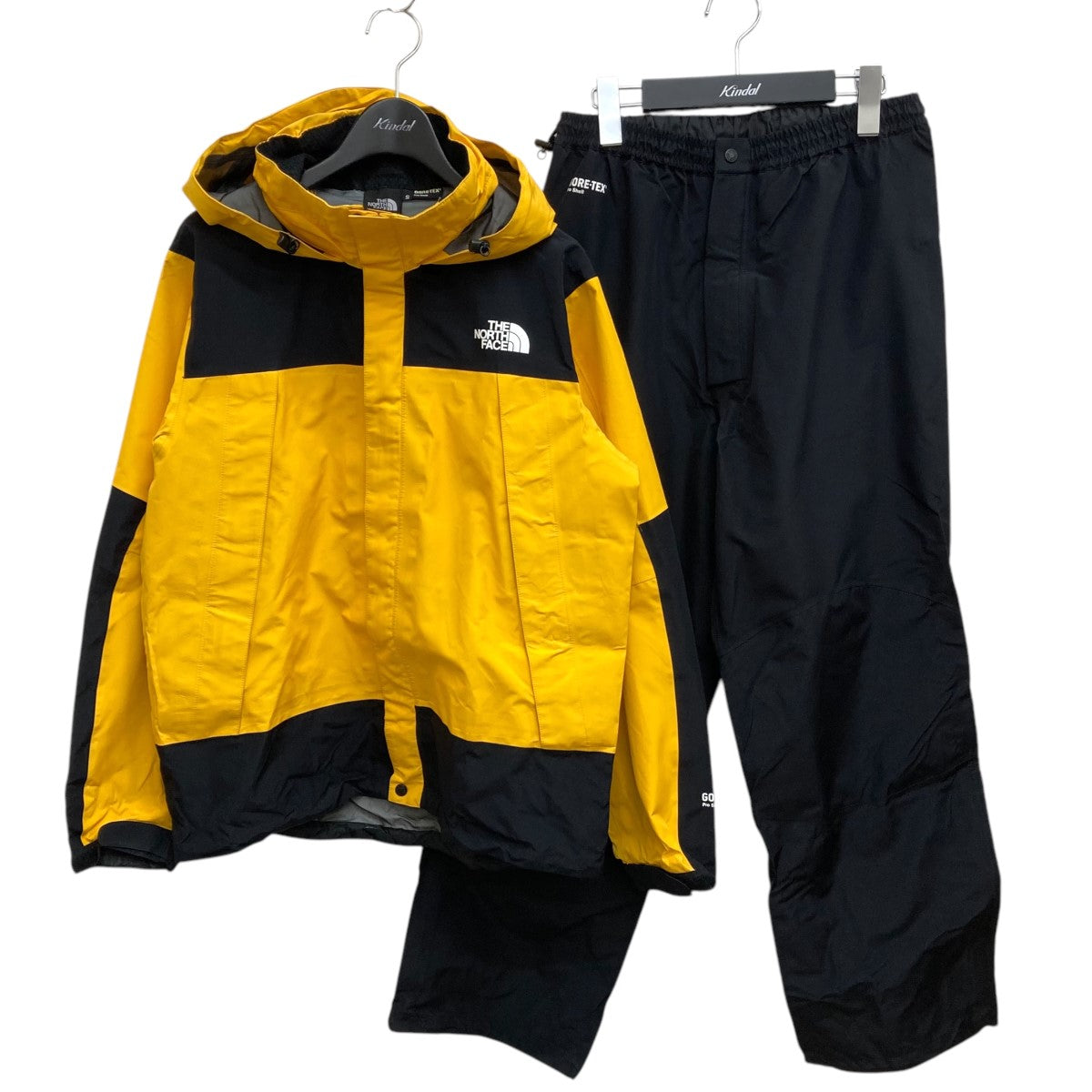 THE NORTH FACE(ザノースフェイス) セットアップレインウェアNP10925 NP10925 イエロー×ブラック サイズ  S｜【公式】カインドオルオンライン ブランド古着・中古通販【kindal】