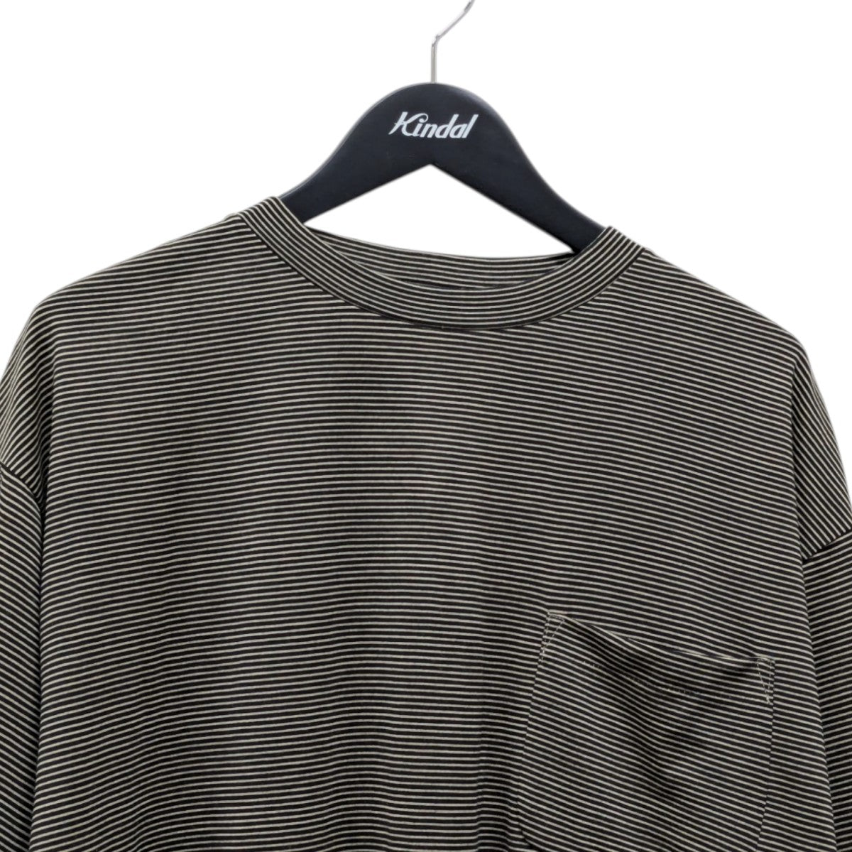【新品未使用】Comoli サマーウール 半袖Tシャツ ボーダー ２ C O M O L I _ サマーウール 半袖Tシャツ ( Border ) | Tronica