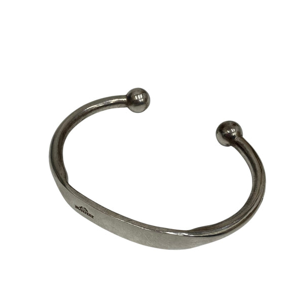 【美品】BUNNEY ID Bar Cuff L バニー バングル ブレスレット 美品】BUNNEY ID Bar Cuff L バニー バングル ブレスレット