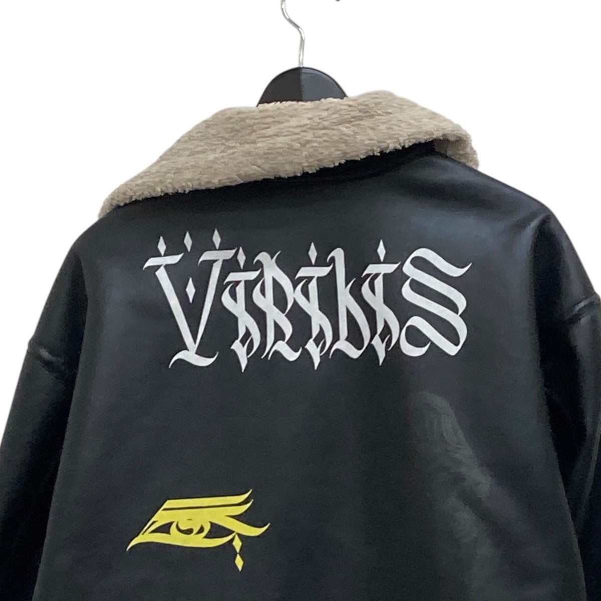 TOGA VIRILIS(トーガヴィリリース) Fake Boa Blousonレザージャケット  