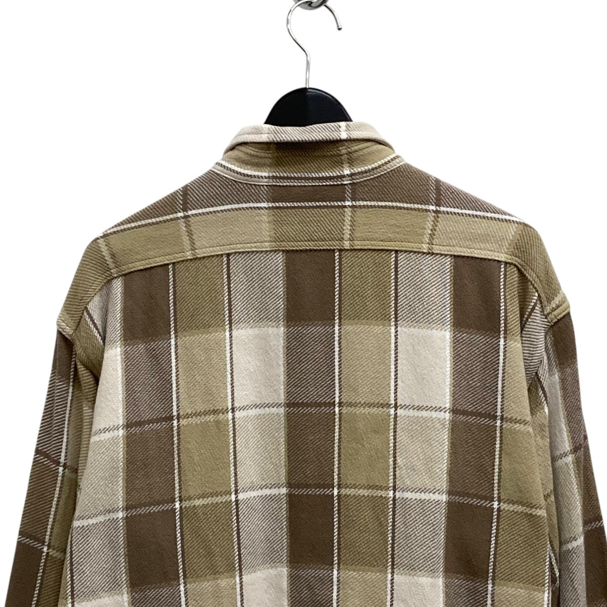 UNUSED(アンユーズド) 24SSLong sleeve check shirt長袖シャツ