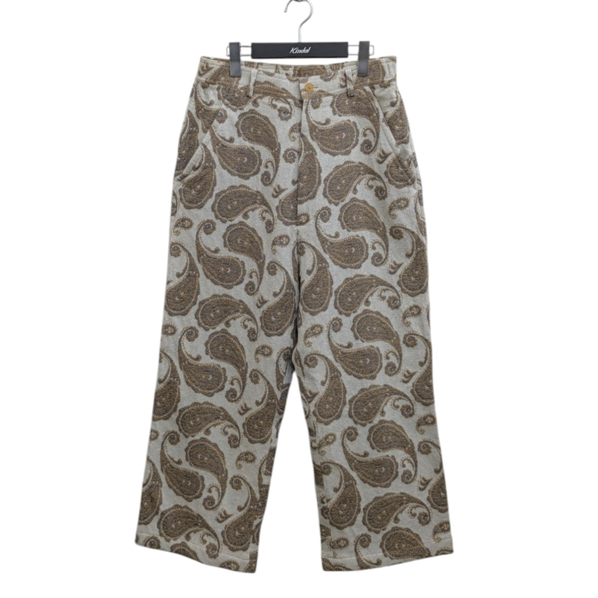 EASY TROUSERS Paisley jacquardパンツ800-4240051