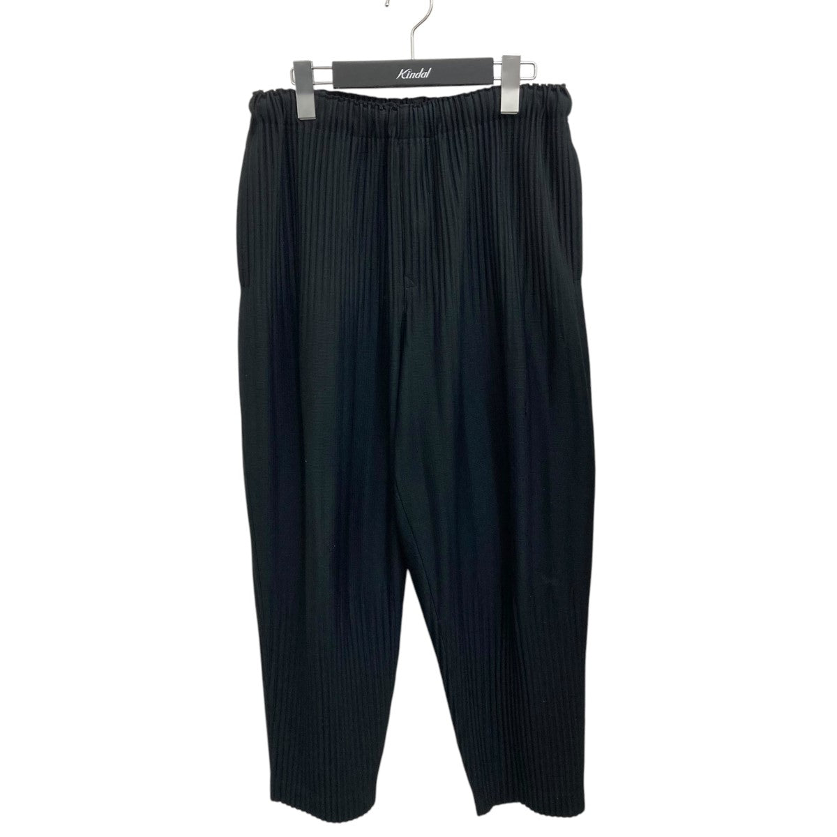 HOMME PLISSE ISSEY MIYAKE】プリーツ パンツ ブラック
