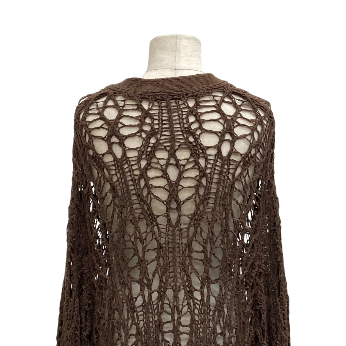 LAD MUSICIAN(ラッドミュージシャン) TAPE YARN LACE KNIT CARDIGAN