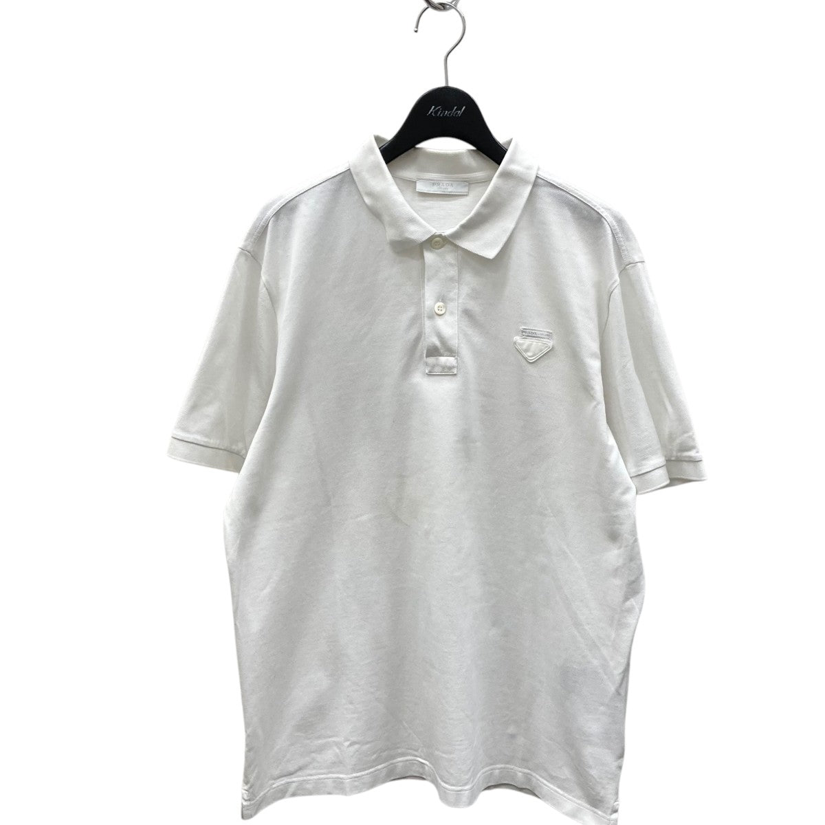 PRADA(プラダ) ポロシャツUJN444 UJN444 ホワイト サイズ L