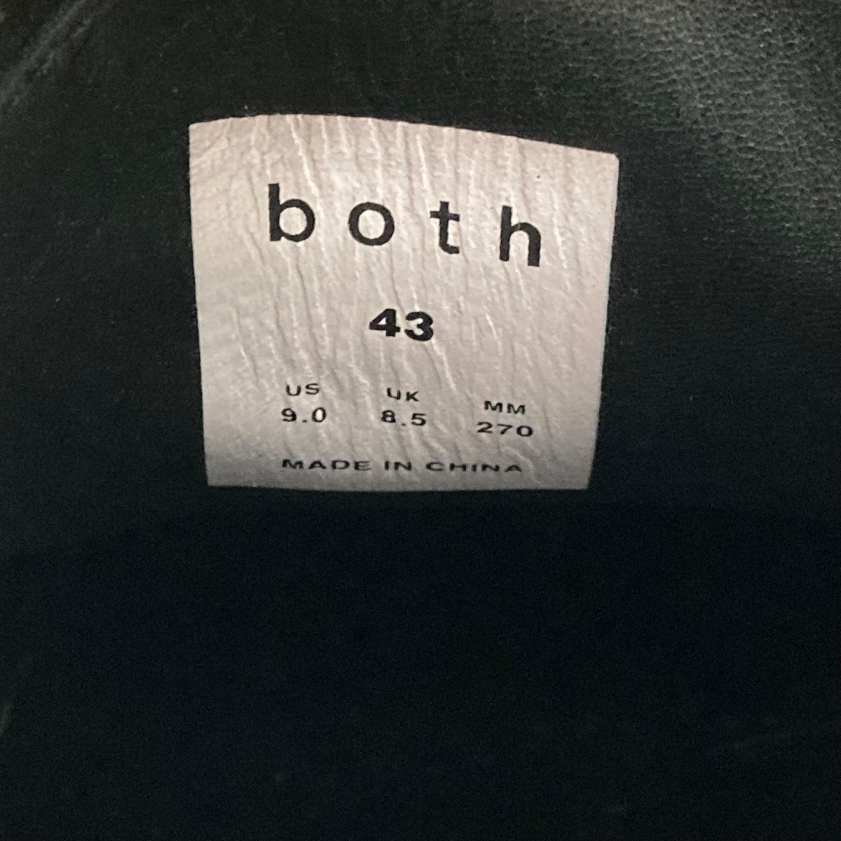 both - GAO LOAFER-BLACK – both paris