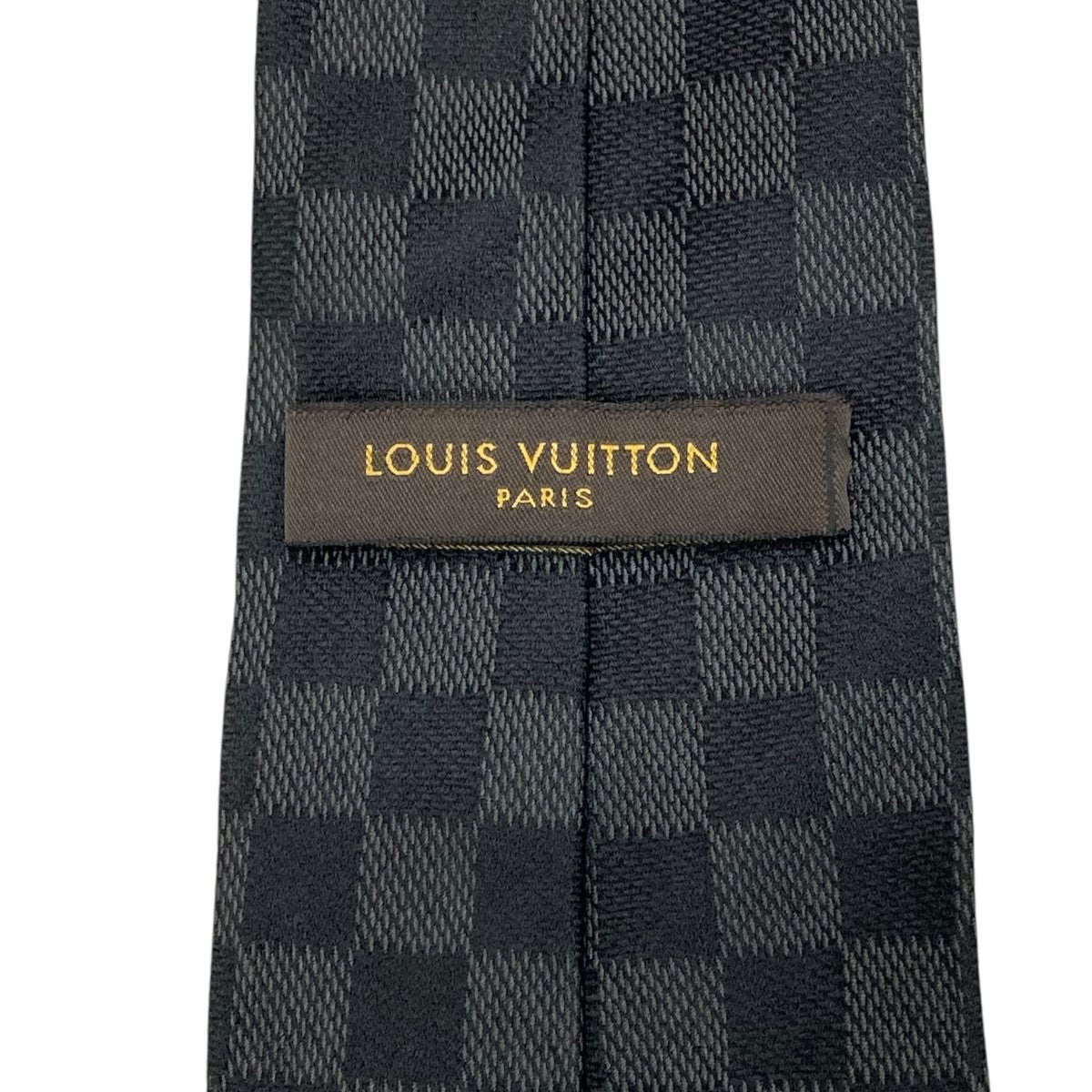 ルイヴィトンのダミエ ネクタイです。 LOUIS VUITTON 古着・中古 ファッション小物 アイテム