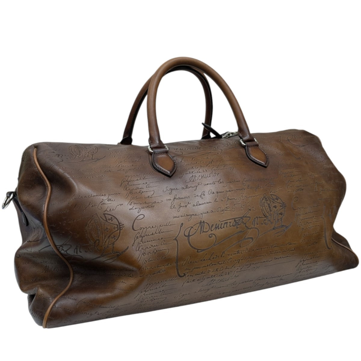 Berluti 古着・中古 ベルルッティのカリグラフィ ヴェネチア ボストンバッグ 2WAYバッグ U0222です。