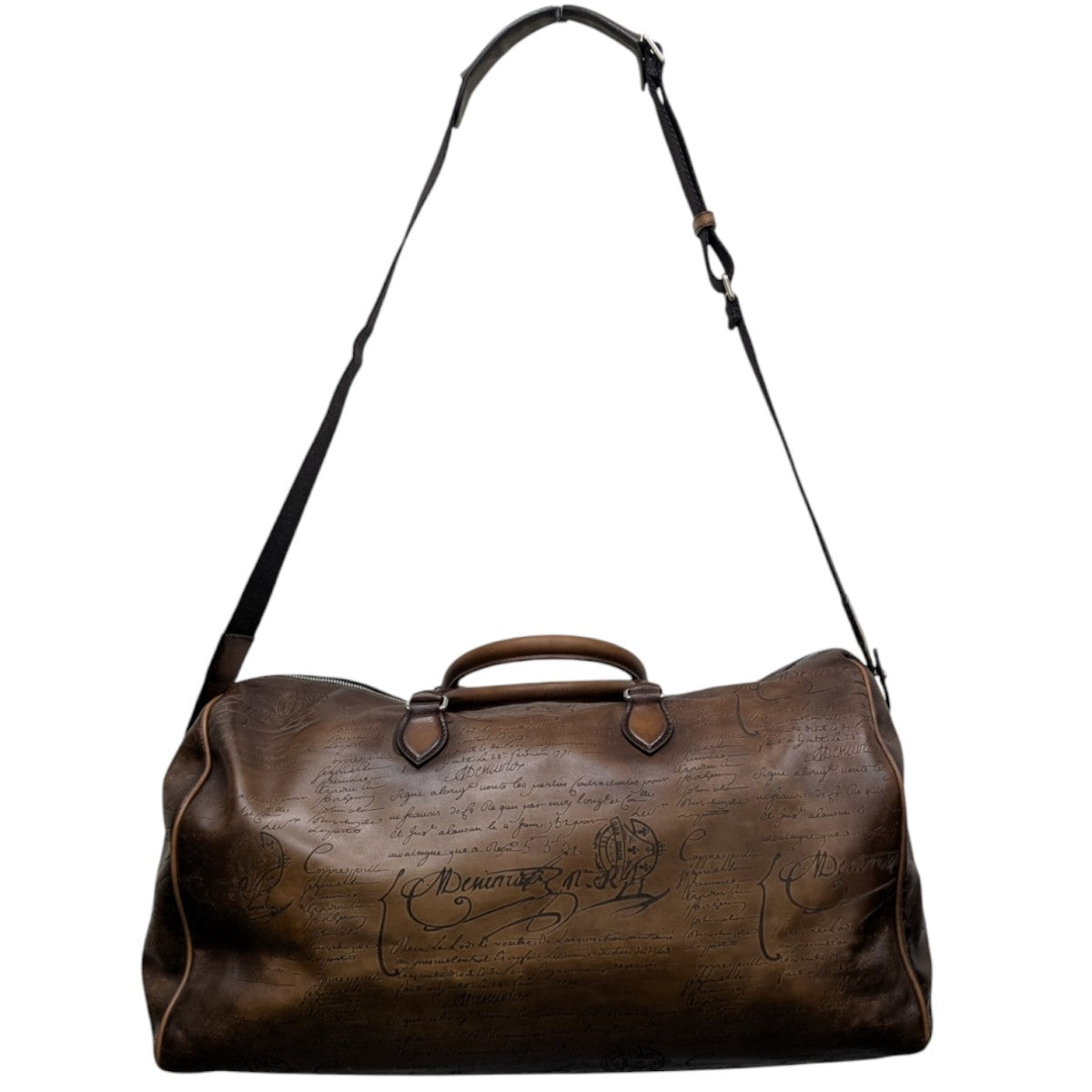 Berluti 古着・中古 ベルルッティのカリグラフィ ヴェネチア ボストンバッグ 2WAYバッグ U0222です。