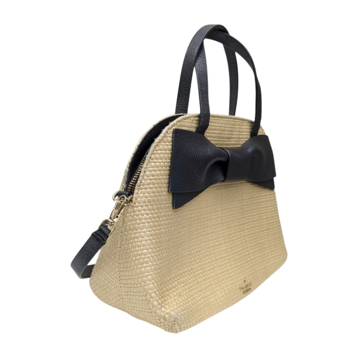 美品Kate Spade 2WAYリボンカゴバッグ 中古・古着通販】Kate Spade (ケイトスペード) 2WAYリボンカゴバッグ