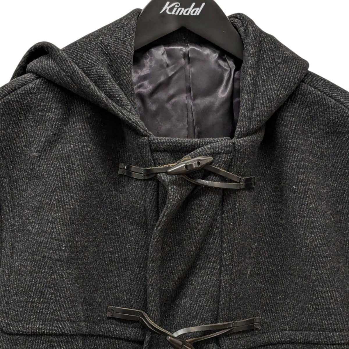 HERRINGBONE DUFFLE COATダッフルコート1225-699-7838