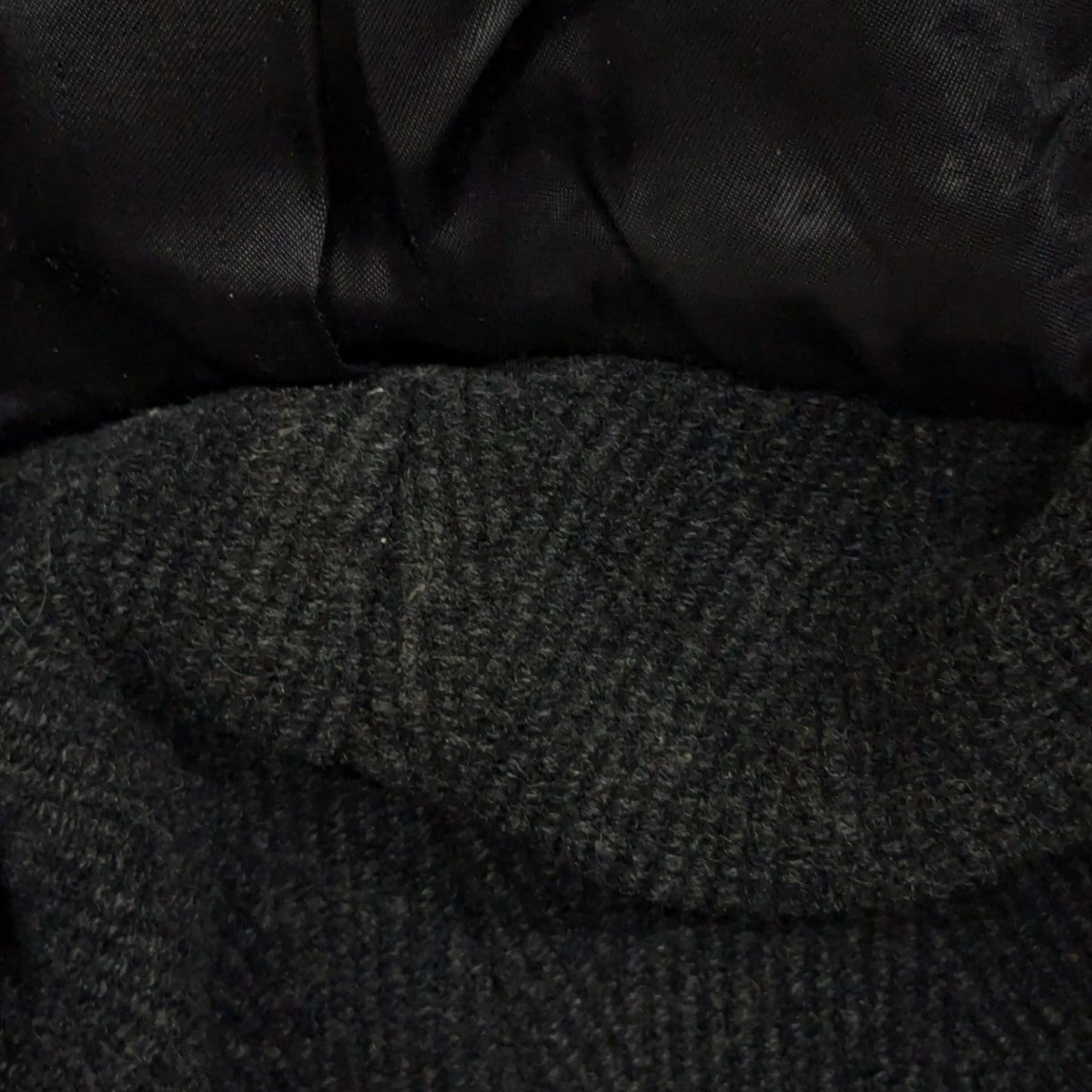 HERRINGBONE DUFFLE COATダッフルコート1225-699-7838