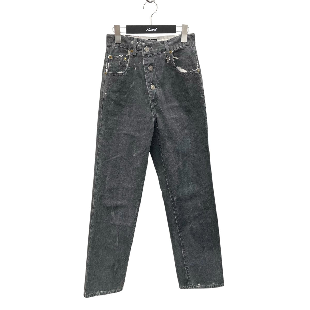 23AWASYMMETRIC DENIMデニムパンツEEX-1N451-DP04-DG