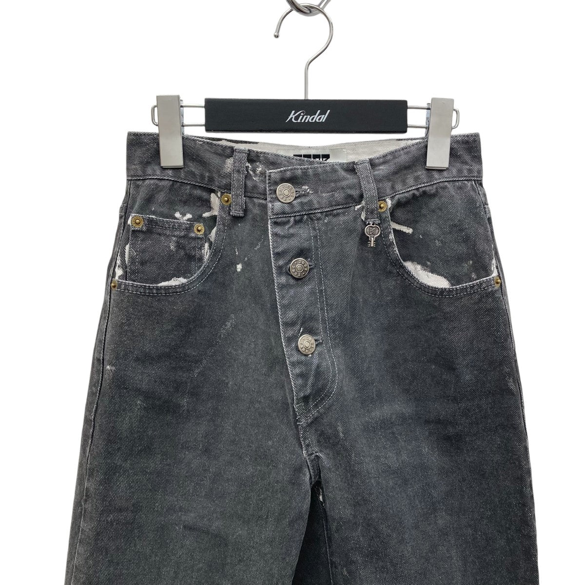 23AWASYMMETRIC DENIMデニムパンツEEX-1N451-DP04-DG