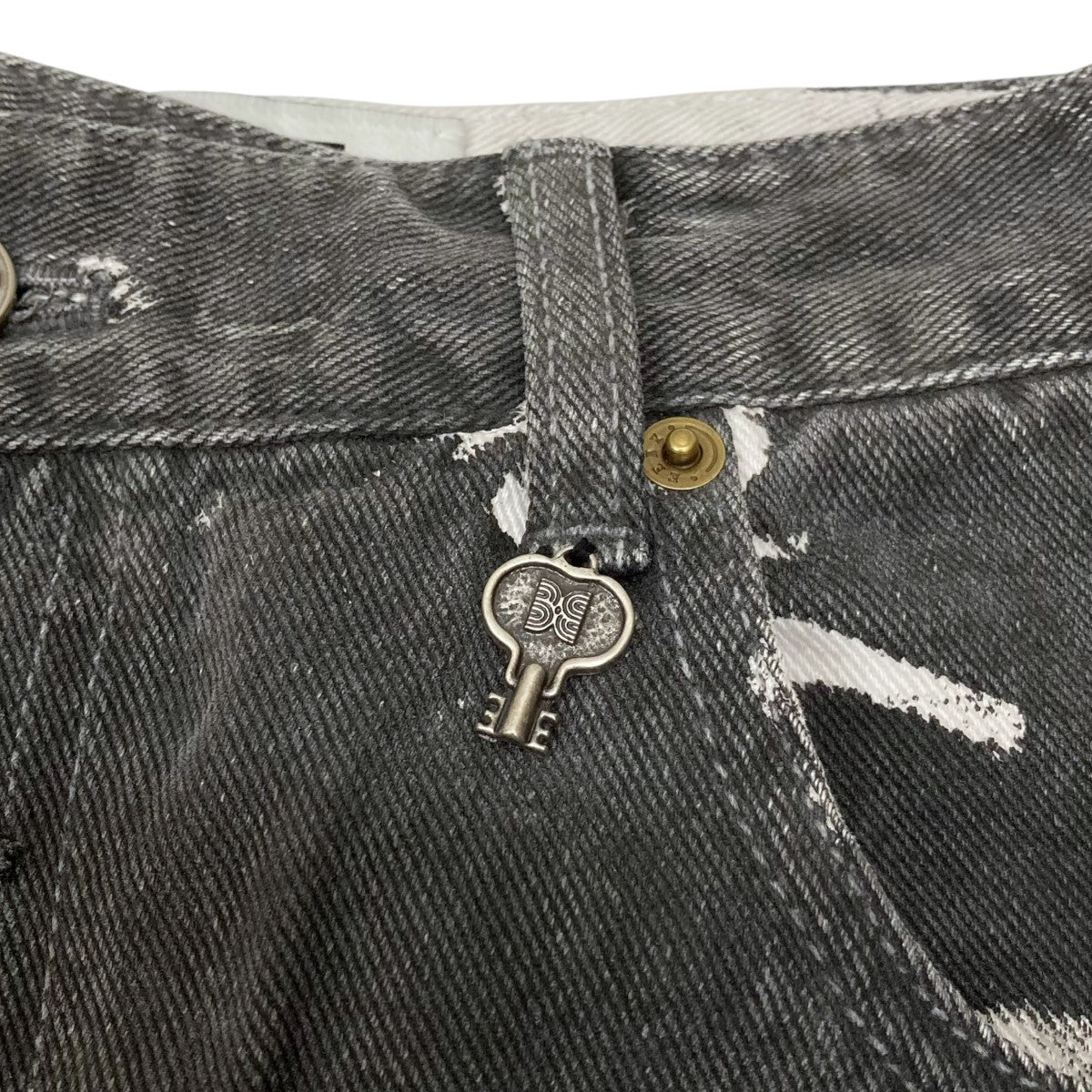 23AWASYMMETRIC DENIMデニムパンツEEX-1N451-DP04-DG