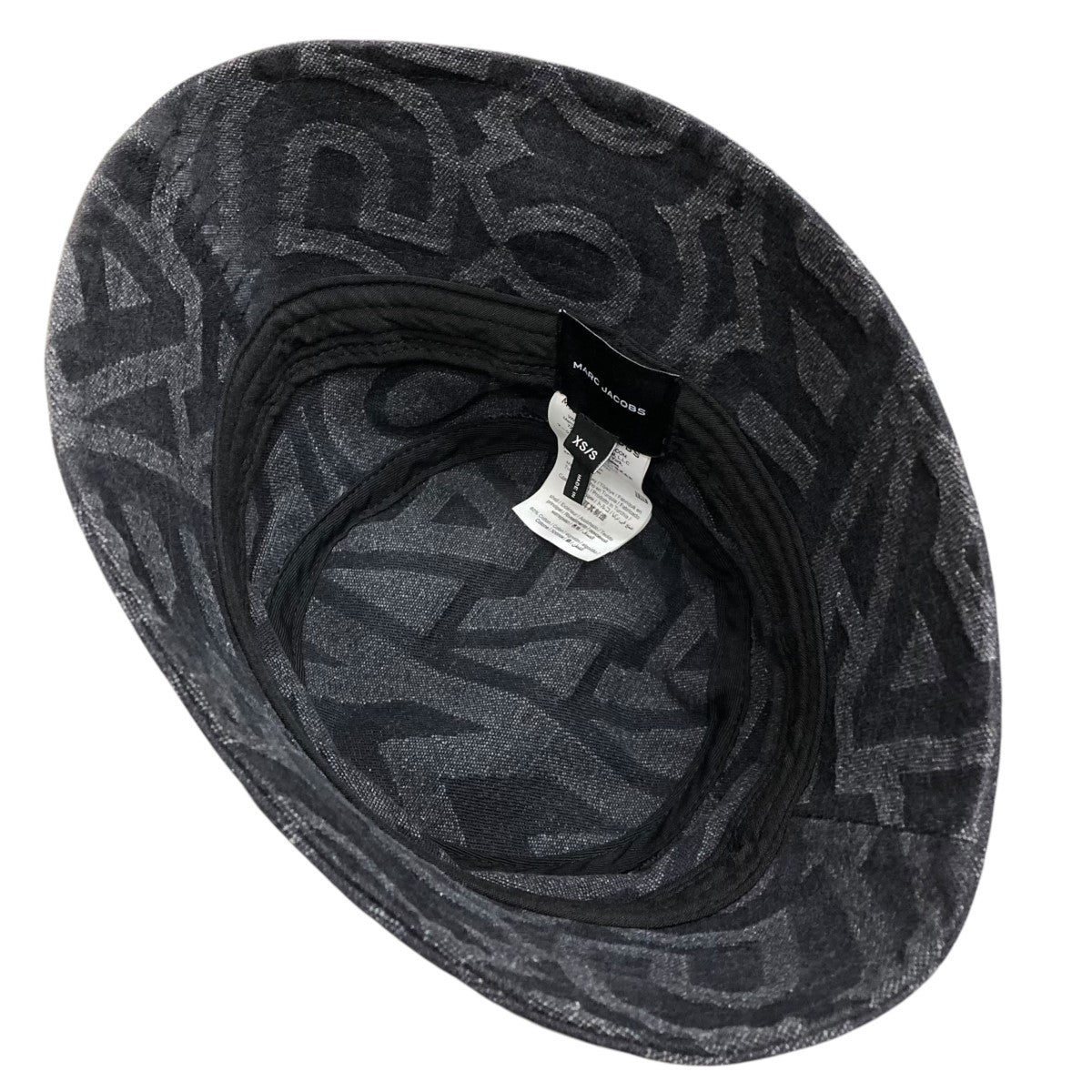MONOGRAM BUCKET HATハット