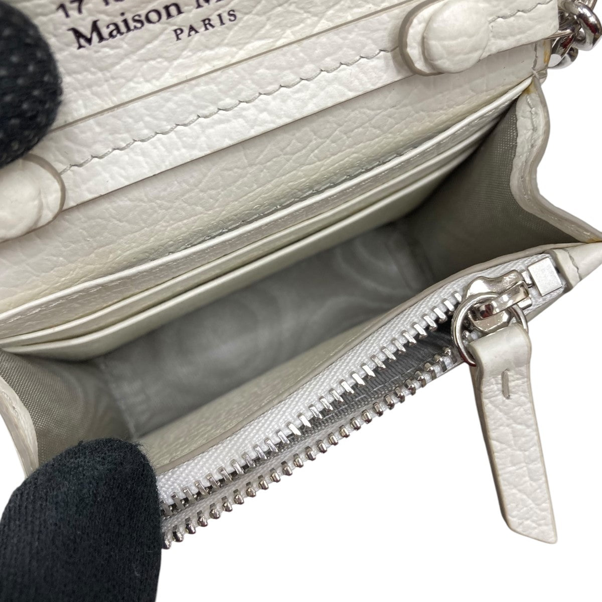 Maison Margiela スモールレザーチェーンウォレット 楽天市場】MAISON MARGIELA｜メゾン マルジェラ スモール レザー