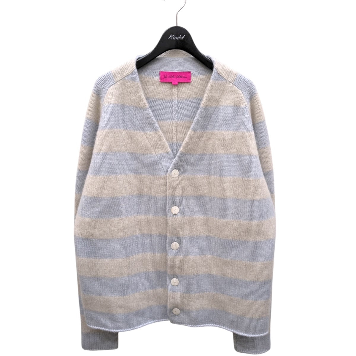Ron Herman別注 PLAIT BLOCK STRIPE CARDIGANニットカーディガン3920800013