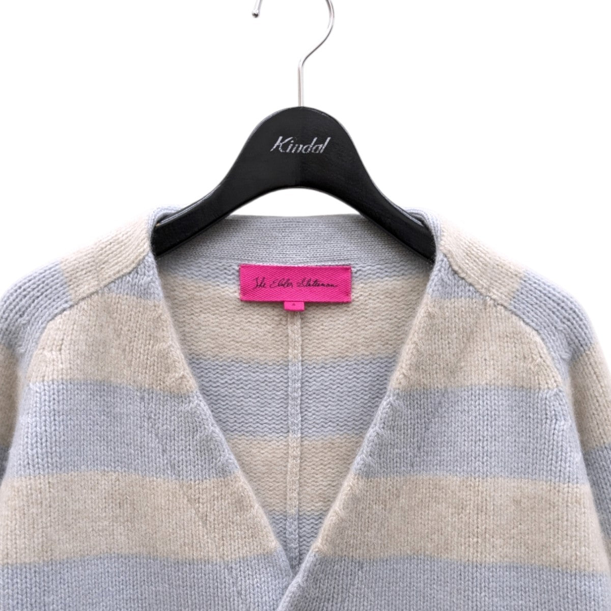 Ron Herman別注 PLAIT BLOCK STRIPE CARDIGANニットカーディガン3920800013