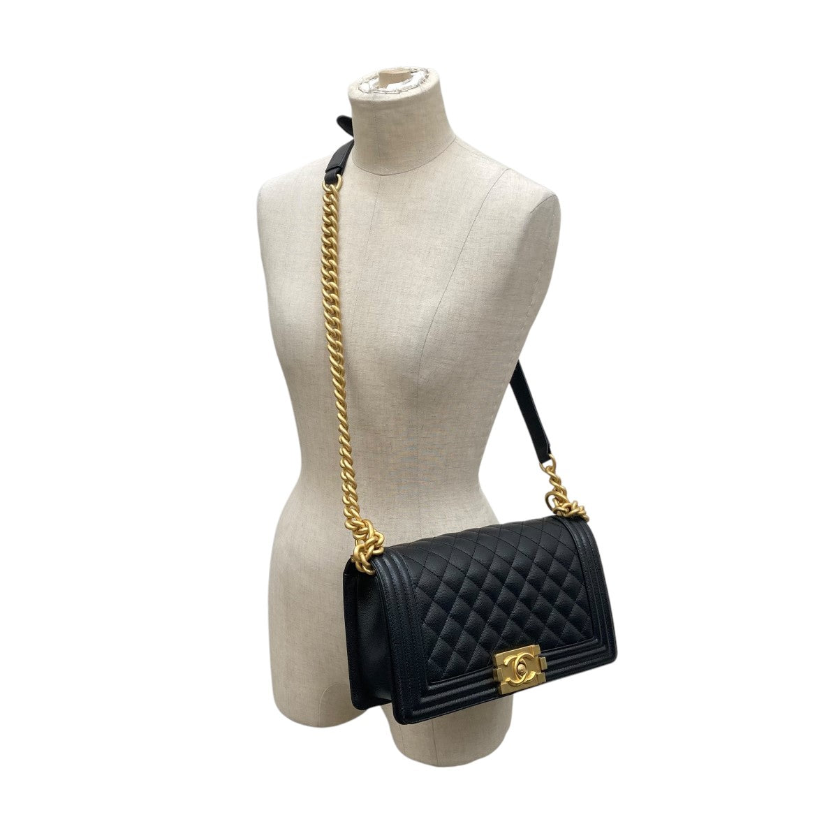 CHANEL ボーイシャネル25チェーンショルダーバッグ 古着・中古-2枚目のアイテム画像