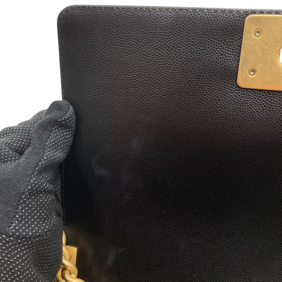 CHANEL ボーイシャネル25チェーンショルダーバッグ 古着・中古-9枚目のアイテム画像