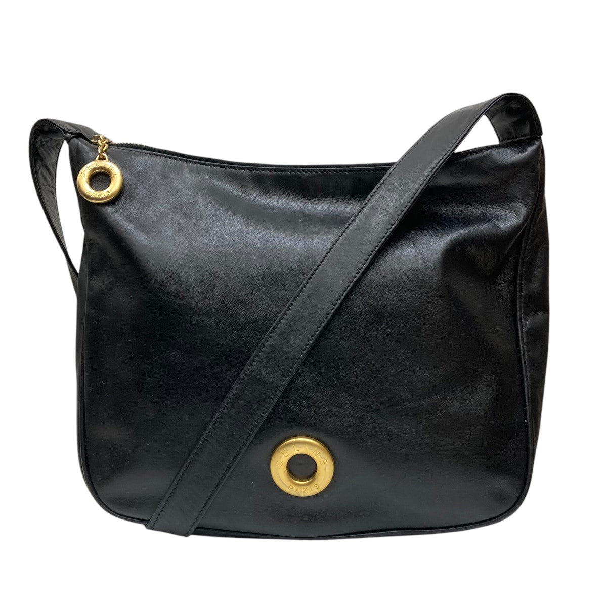 CELINE(セリーヌ) サークルロゴプレートショルダーバッグ DM95