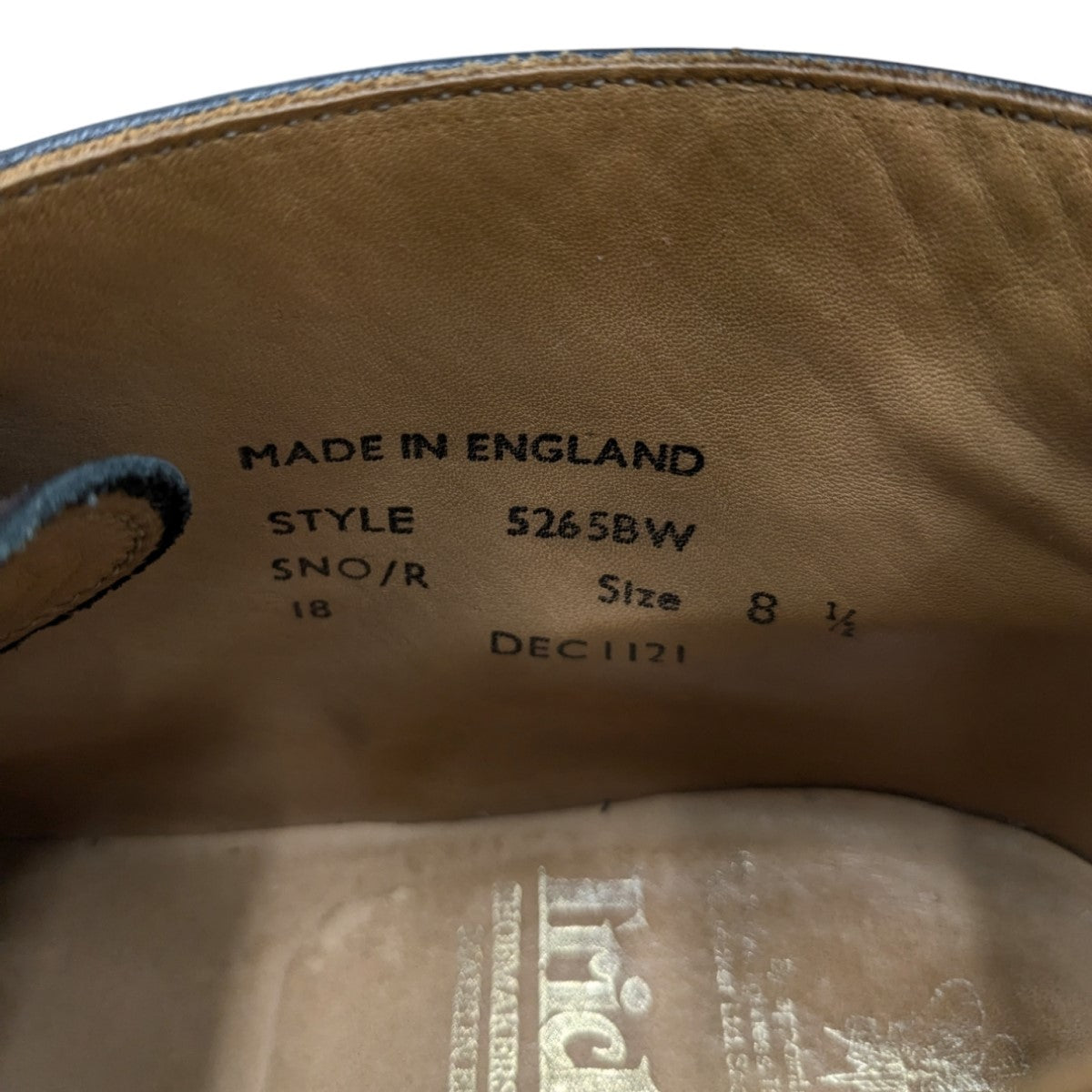 Tricker's(トリッカーズ) マッドガード チャッカブーツレザー