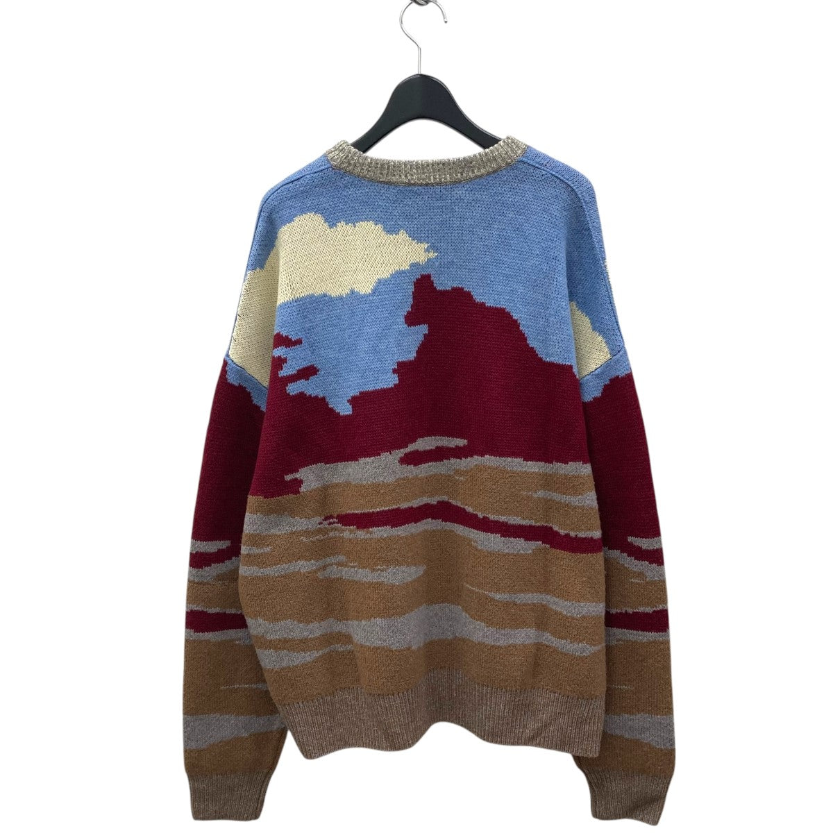 マーブルニットセーターFN-MN-KNIT000269