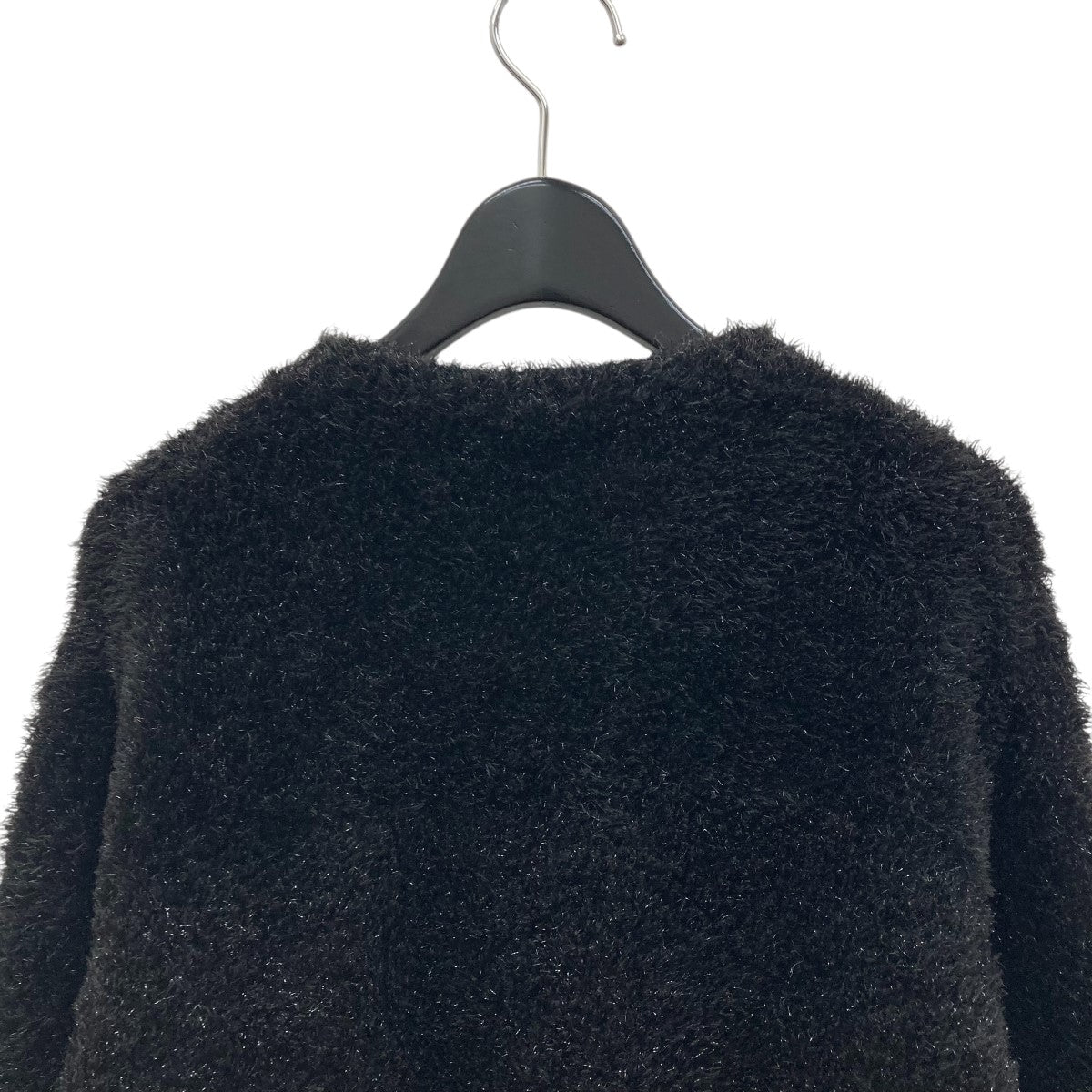 Mila Owen(ミラオーウェン) クルーネックラメニットカーディガン