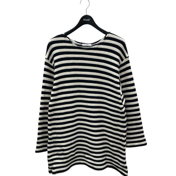 CLANE(クラネ) LOOSE VINTAGE LONG SLEEVE TOPS BORDERボーダーニット