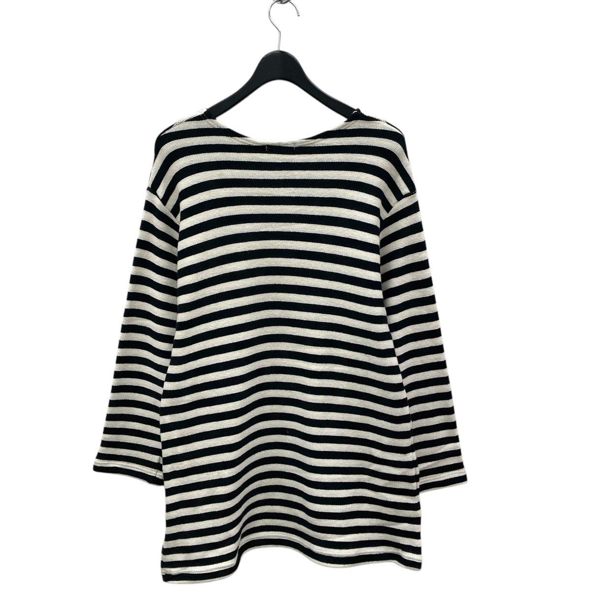 CLANE LOOSE VINTAGE LONG SLEEVE TOPS BORDERボーダーニット14105-1042 古着・中古-2枚目のアイテム画像
