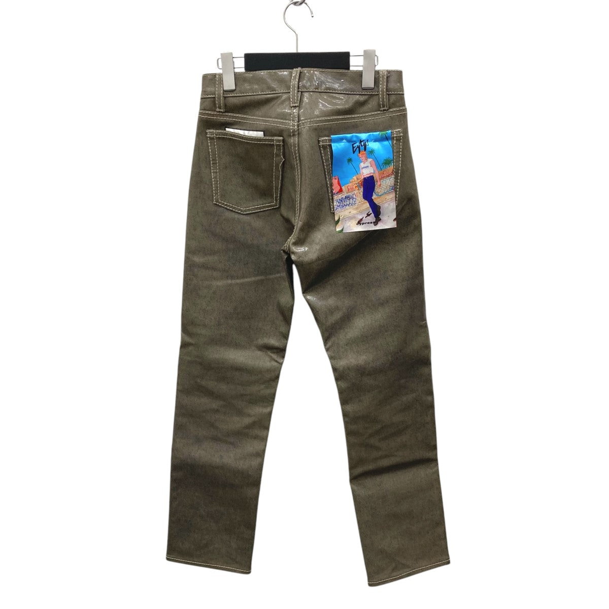 cypress Wet コーティング加工パンツ