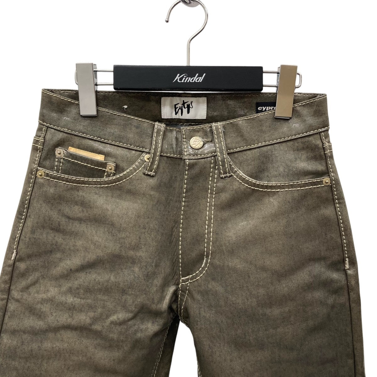 cypress Wet コーティング加工パンツ