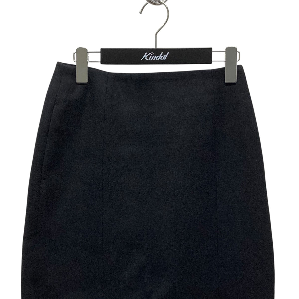 AURALEE ハードツイル スカート auralee HARD TWIST WOOL PANAMA SKIRTネイビー