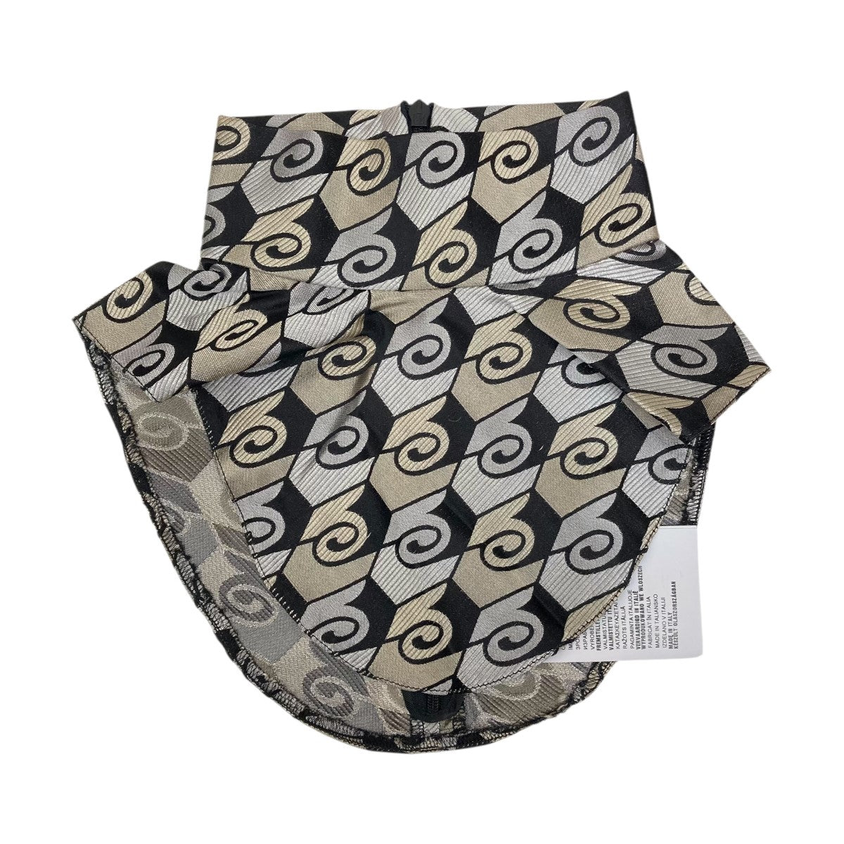 PRADA シルクシフォンスリップ・ペチコート　プリント　アメリカ購入　プラダ PRADA シルクシフォンスリップ・ペチコート プリント アメリカ