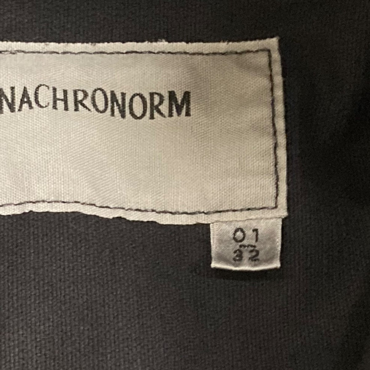 anachronorm(アナクロノーム) SULFUR DYED CORDUROY FRONT TUCK
