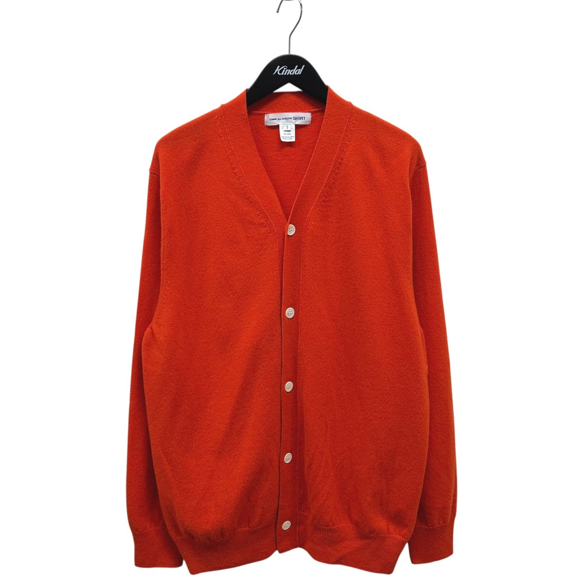 未使用級✨COMME des GARCONS ハイゲージニットカーディガン COMME des GARCONS HOMME(コムデギャルソンオム) 80's oversized
