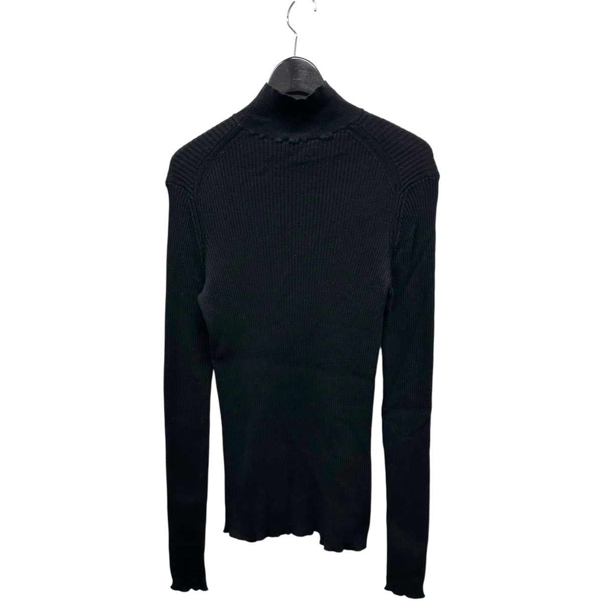 PRADA プラダ ブラウス　ブラック　38サイズ　シルク　ボウタイバンドカラー 8068000110565_1.jpg?v=