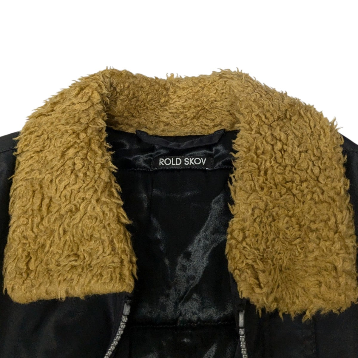 ROLD SKOV(ロードスコフ) 22AW中綿ジャケット ブラック×ブラウン
