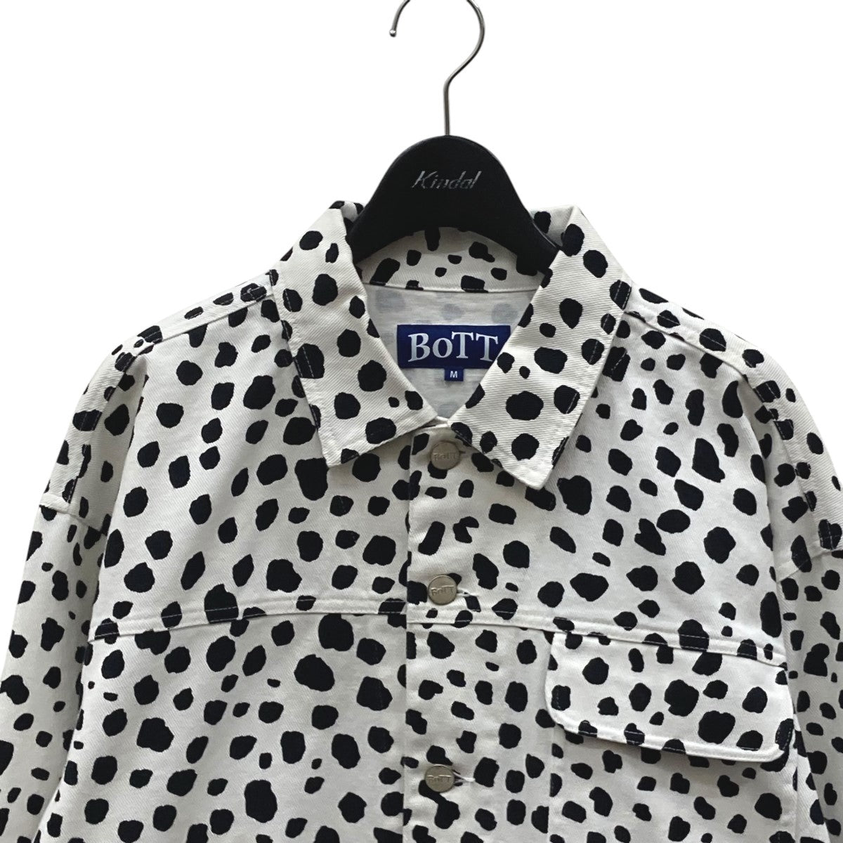 BoTT / DALMATIAN DENIM JACKET / WHITE | Sophomore