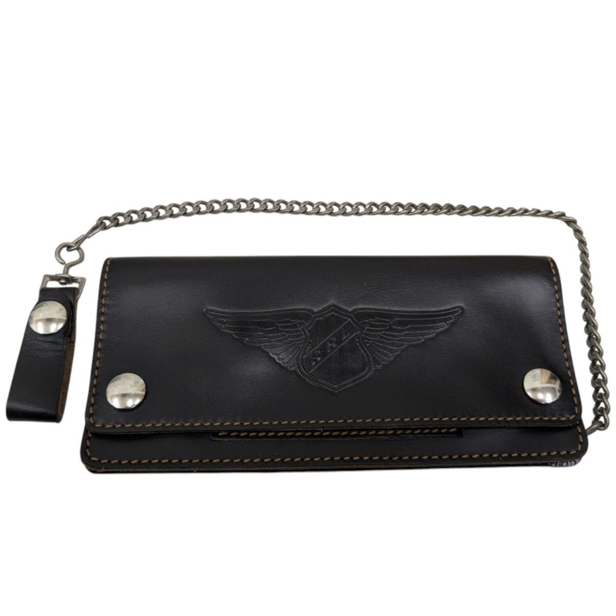 RRL(ダブルアールエル) レザーチェーンウォレット長財布5610520