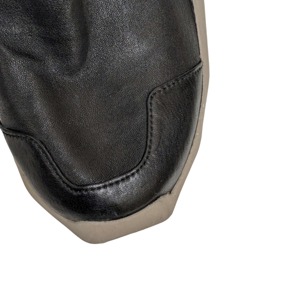 RICK OWENS×adidas ソックススニーカーロングブーツ ブラック